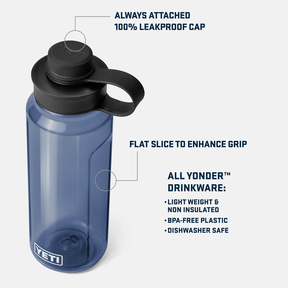 main YETI Yonder Tether 34oz (1L) Water Bottle