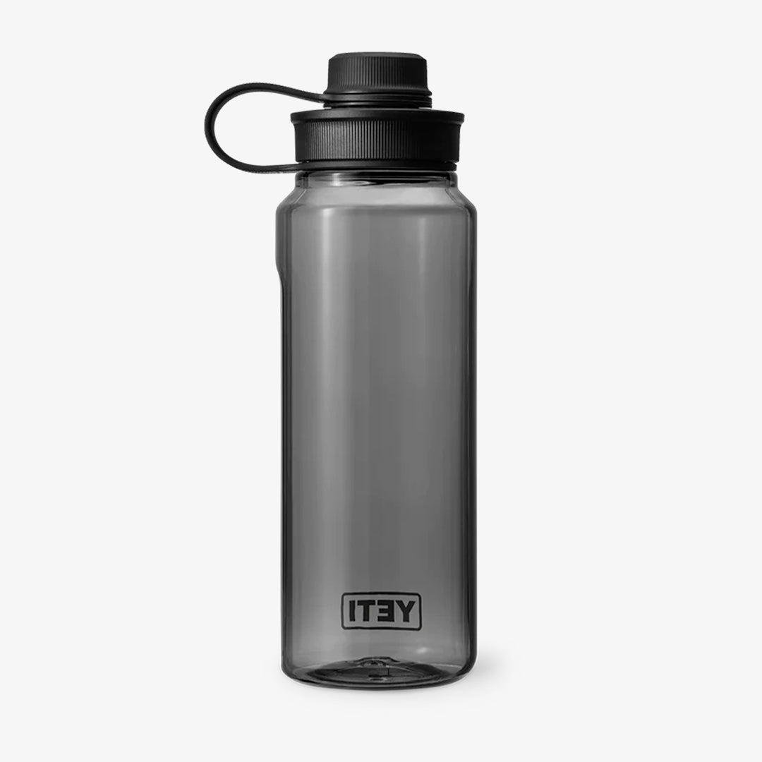 main YETI Yonder Tether 34oz (1L) Water Bottle, Charcoal, Detail Shot 2