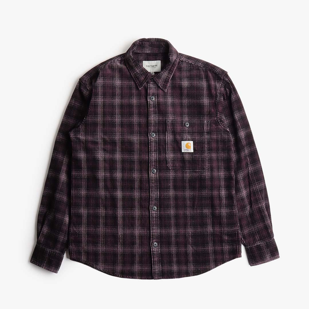 Carhartt WIP Basic T-shirt - dark plum garment dyed/dark purple