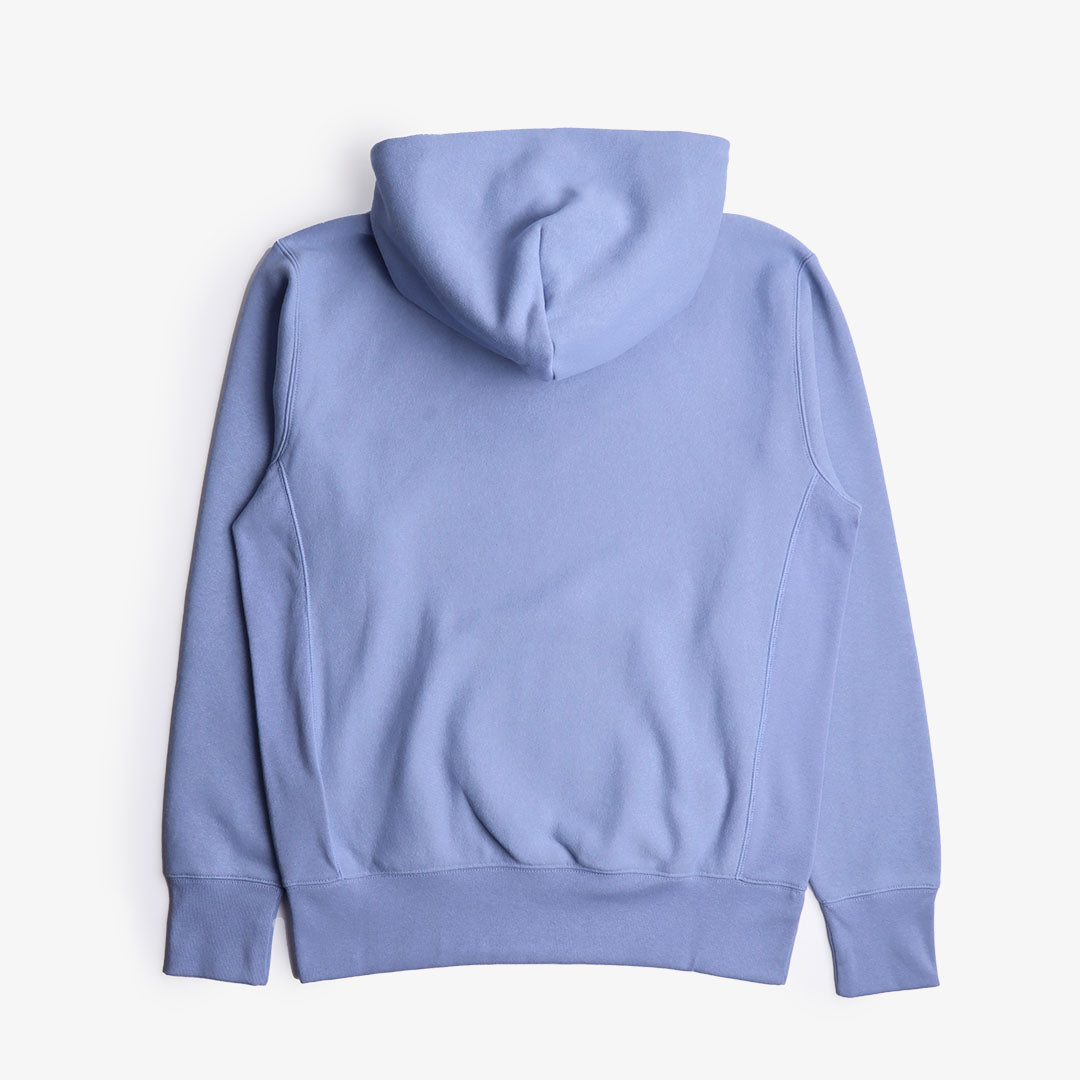 Champion Reverse Weave Small C Pullover Hoodie - Blue