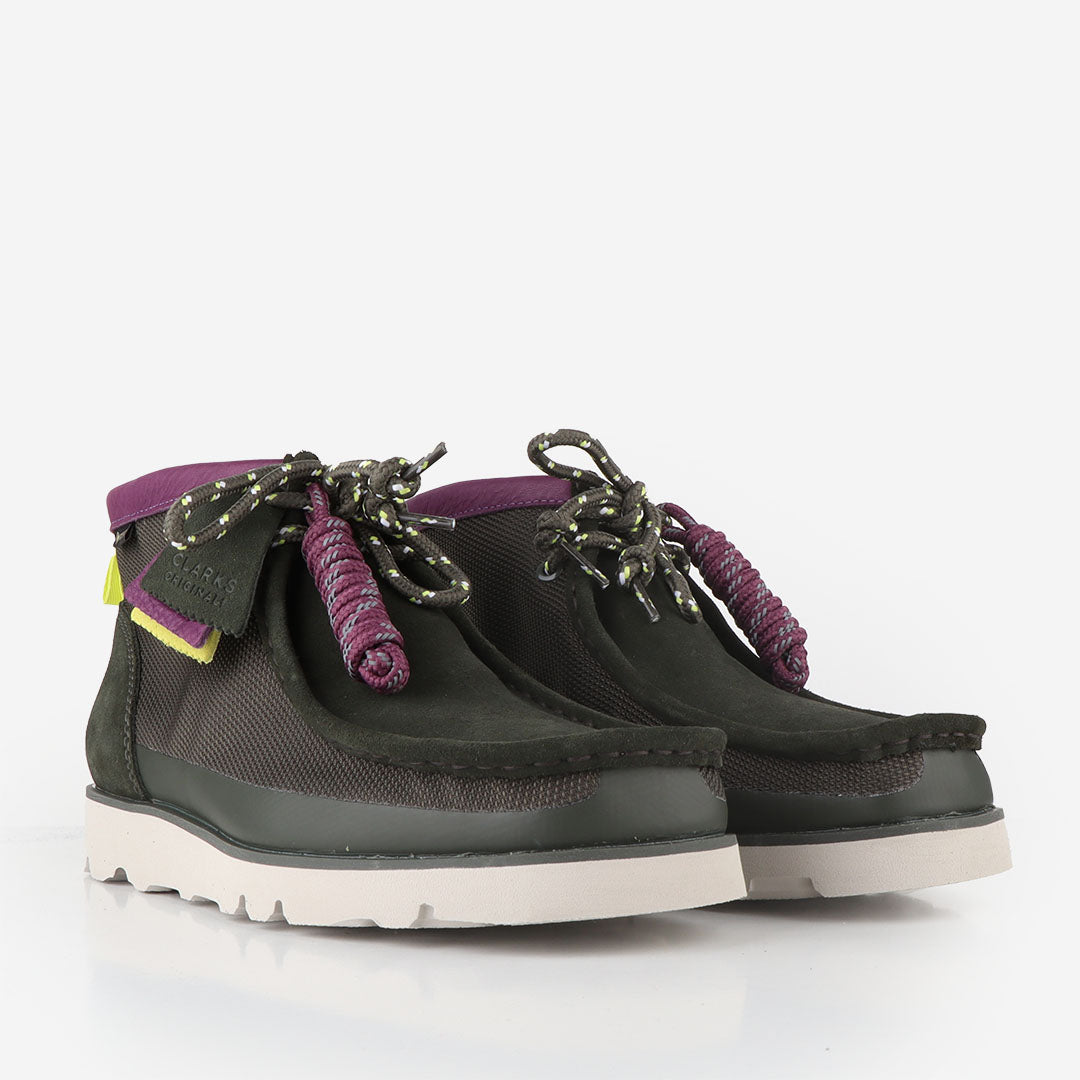 Clarks Originals Wallabee 2.0 GTX Boots - Green Combi – Urban Industry