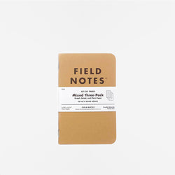 thumbnail Field Notes Original Kraft Mixed 3-Pack Notebook, Original Kraft 3-Pack Mixed, Detail Shot 1