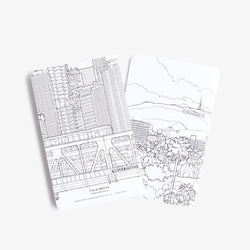 thumbnail Field Notes Streetscapes: Los Angeles + Chicago 2-Pack Sketch Book, Los Angeles + Chicago, Detail Shot 3