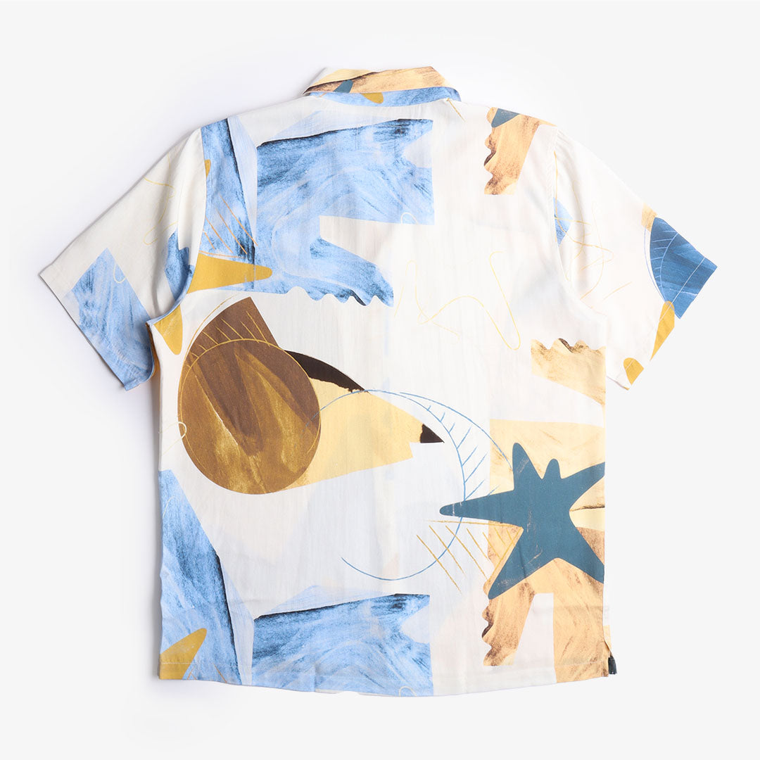 Folk Gabe Shirt - Void Print Light Multi – Urban Industry