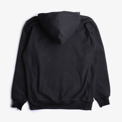 thumbnail Good Measure M-20 Heavyweight Hooded Sweatshirt, Black, Detail Shot 2