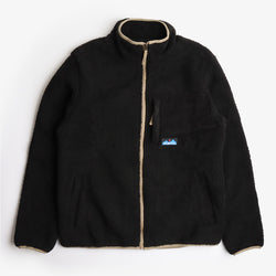 thumbnail Kavu Wayside Fleece Jacket, Black, Detail Shot 1