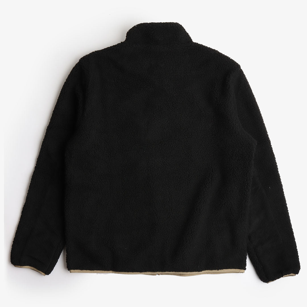 main Kavu Wayside Fleece Jacket, Black, Detail Shot 2