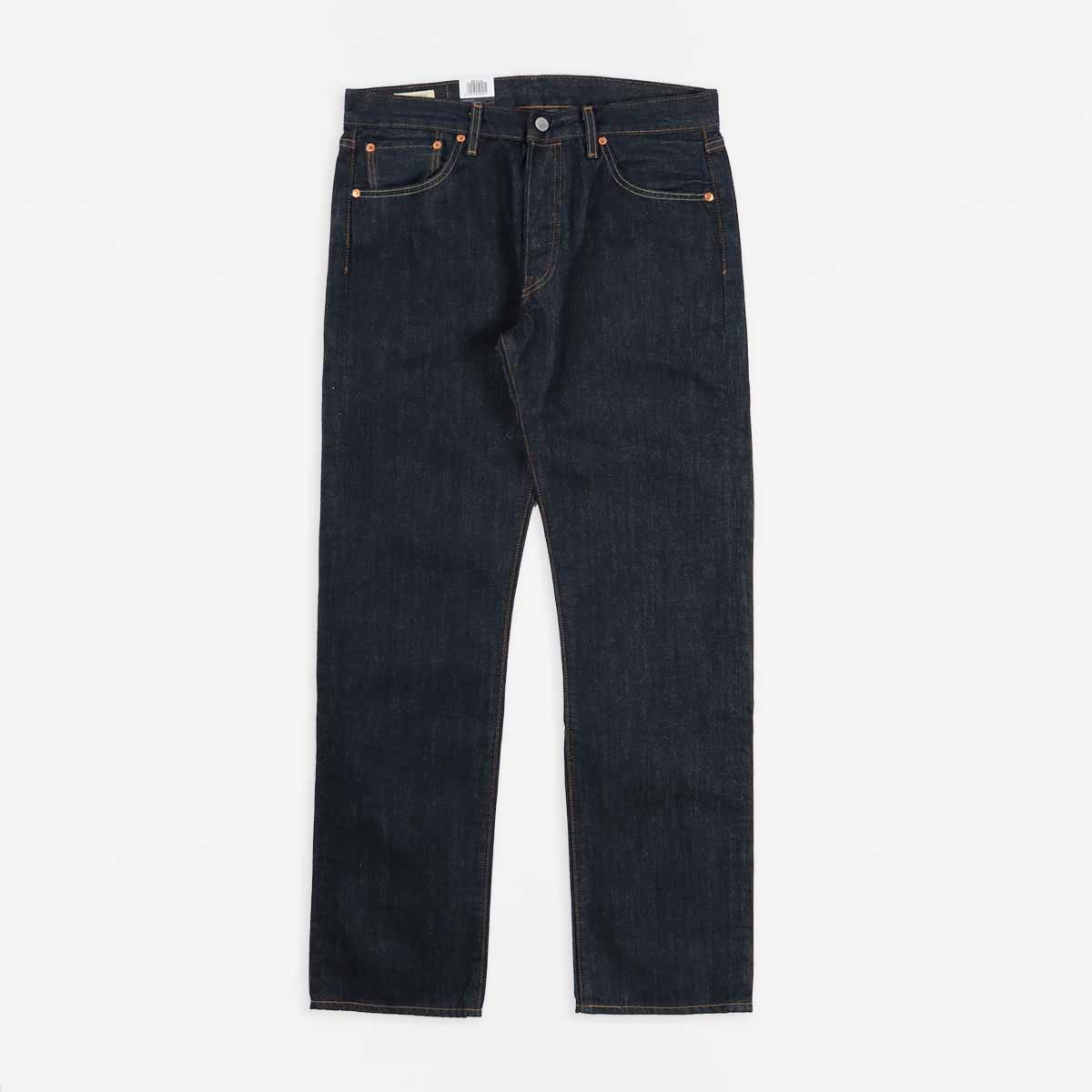 Levis 501 navy blue sale