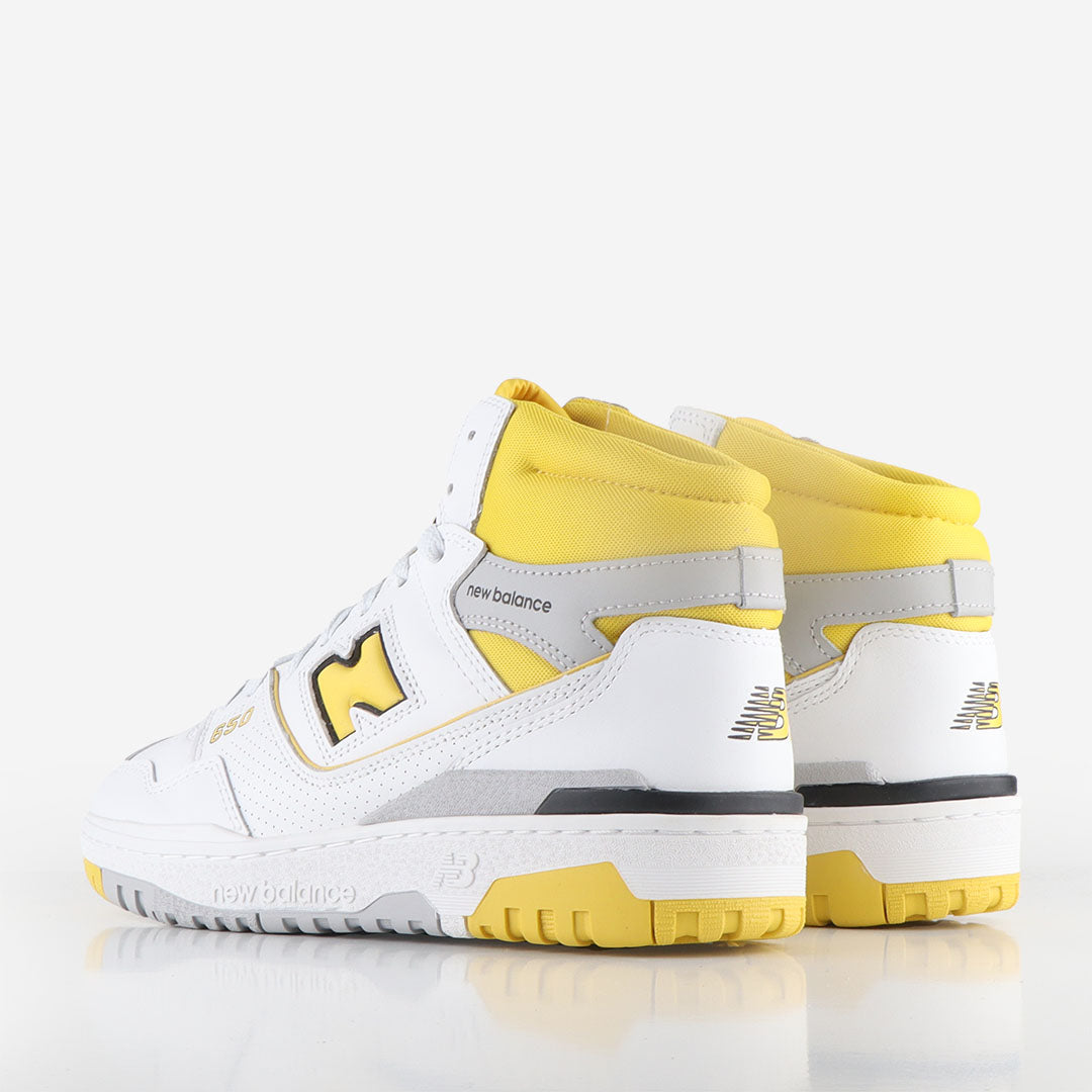 New Balance BB650RCG Shoes - White/Yellow – Urban Industry