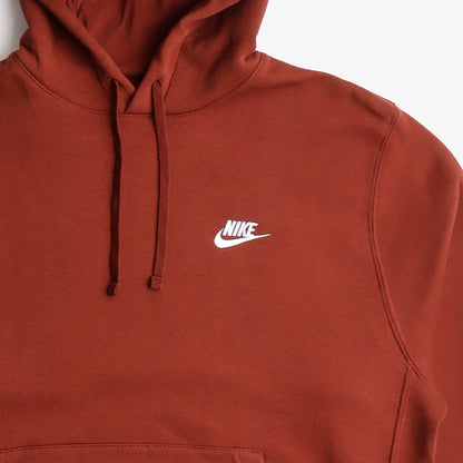 Nike Sportswear Club Fleece Pullover Hoodie - Oxen Brown/Oxen Brown/White –  Urban Industry