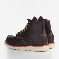 thumbnail Red Wing Classic 6" Moc Toe Boot, Black Cherry Excalibur, Detail Shot 3