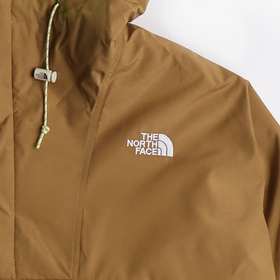 main The North Face 78 Low-Fi Hi-Tek Windjammer Jacket, Utility Brown Super Sonic Blue, Detail Shot 2