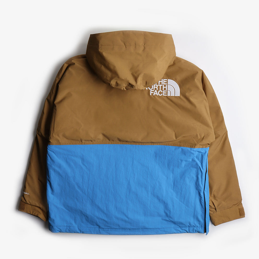 main The North Face 78 Low-Fi Hi-Tek Windjammer Jacket, Utility Brown Super Sonic Blue, Detail Shot 4