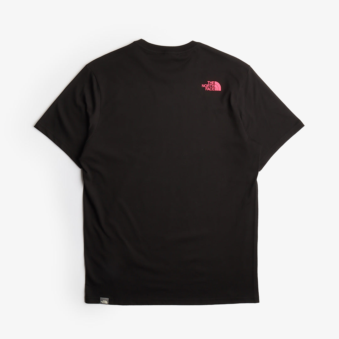 The North Face Coordinates T-shirt - TNF Black/Brilliant Coral
