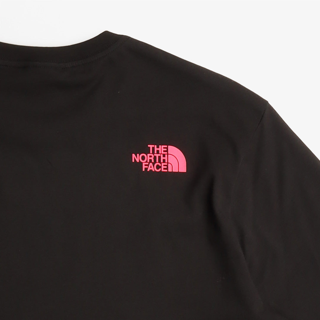 The North Face Coordinates T-shirt - TNF Black/Brilliant Coral