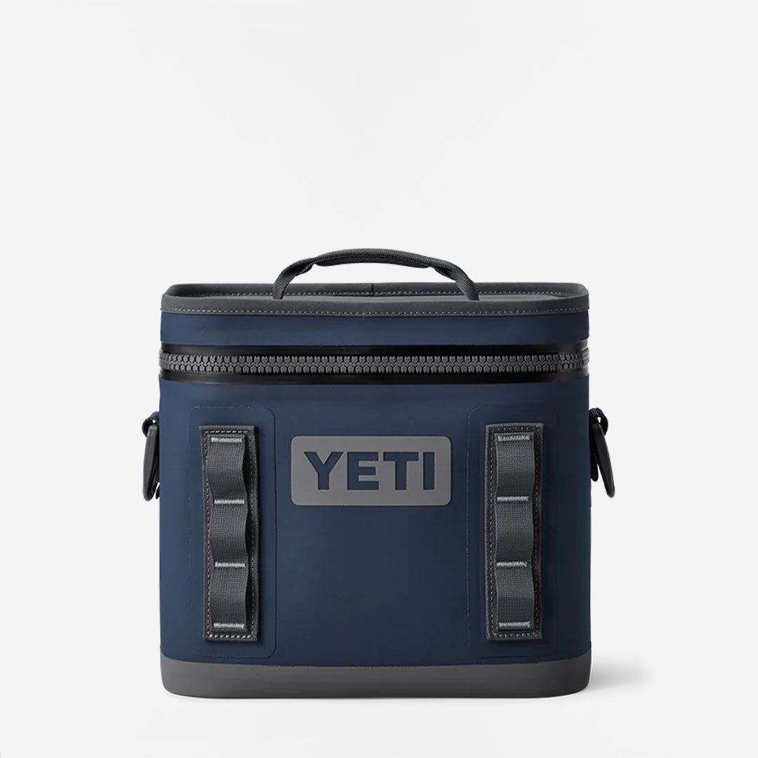 main YETI Hopper Flip 8 Soft Cooler, Navy, Detail Shot 2