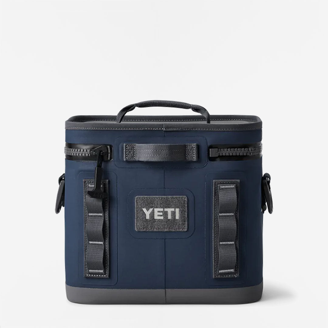 main YETI Hopper Flip 8 Soft Cooler, Navy, Detail Shot 5