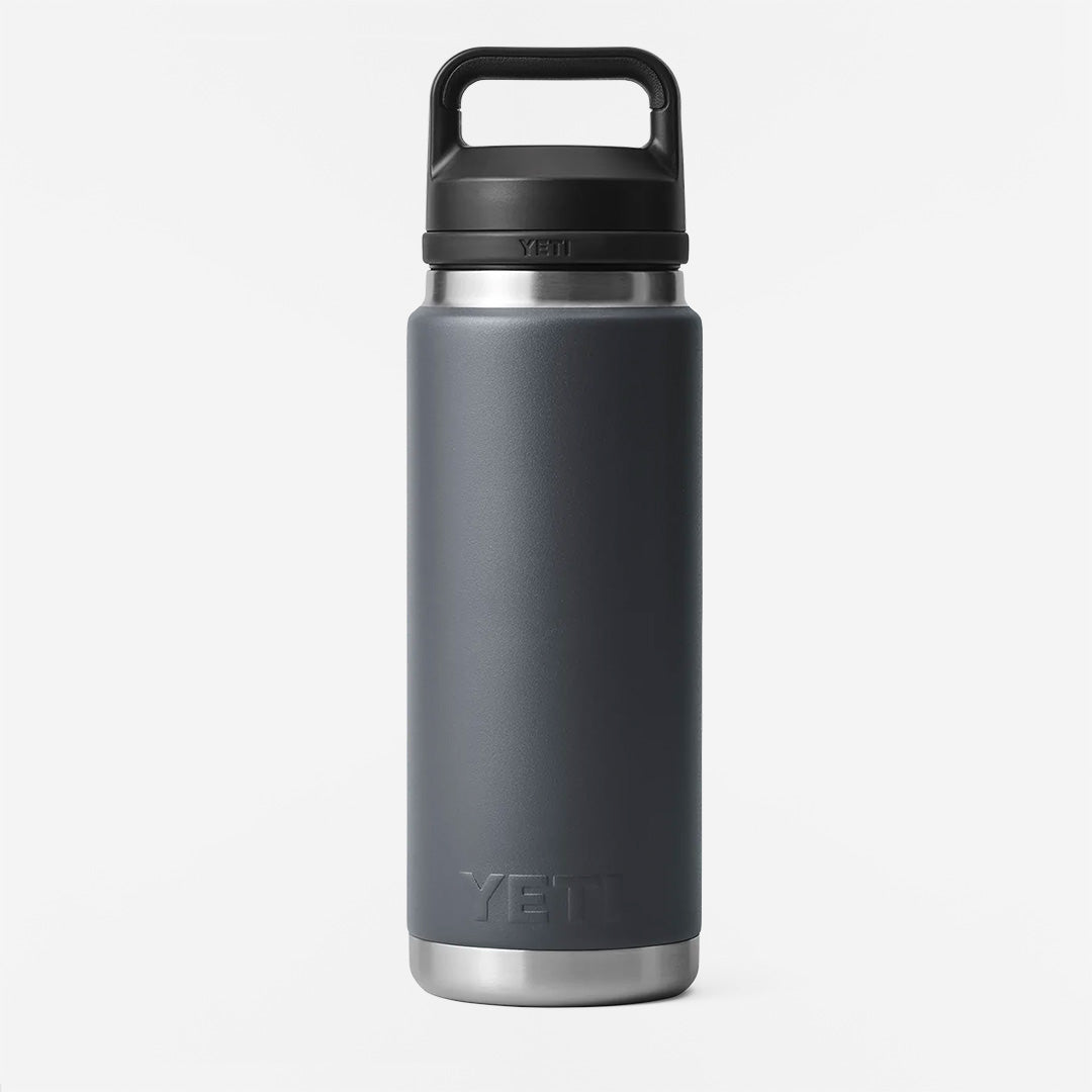 YETI Rambler 26oz Bottle, Charcoal, Detail Shot 2