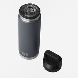 thumbnail YETI Rambler 26oz Bottle, Charcoal, Detail Shot 3