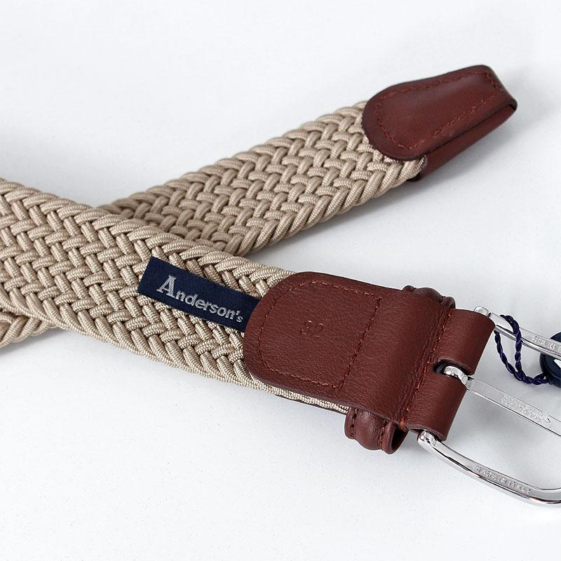 Elevation Store Paris - Classic 3.5 Cm Stretch Woven Leather Belt