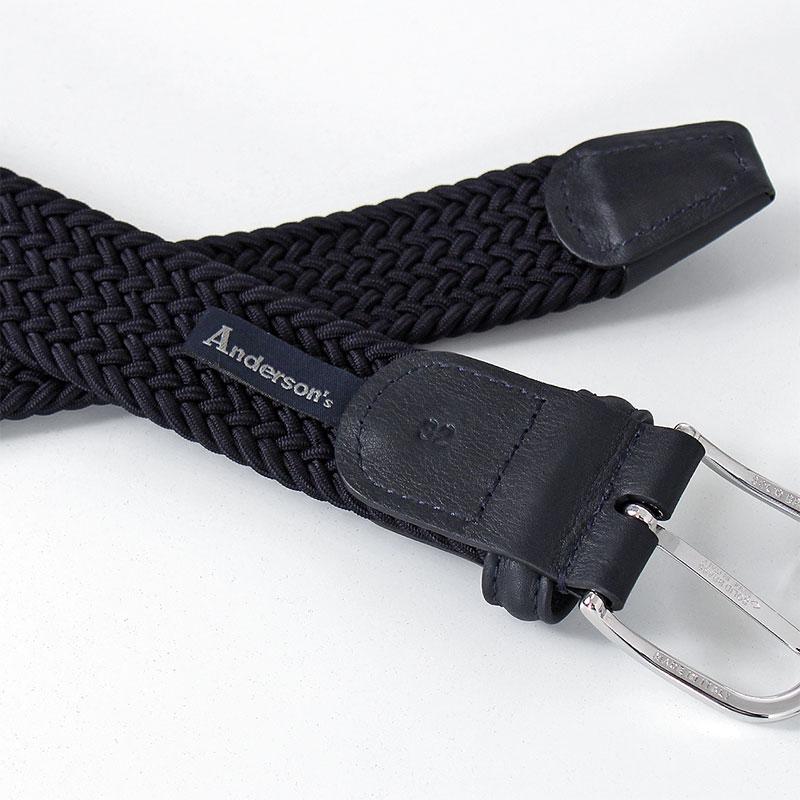 Anderson's Classic Elastic Woven Belt - Black – Urban Industry