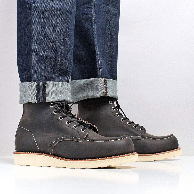 Red wing charcoal clearance rough and tough